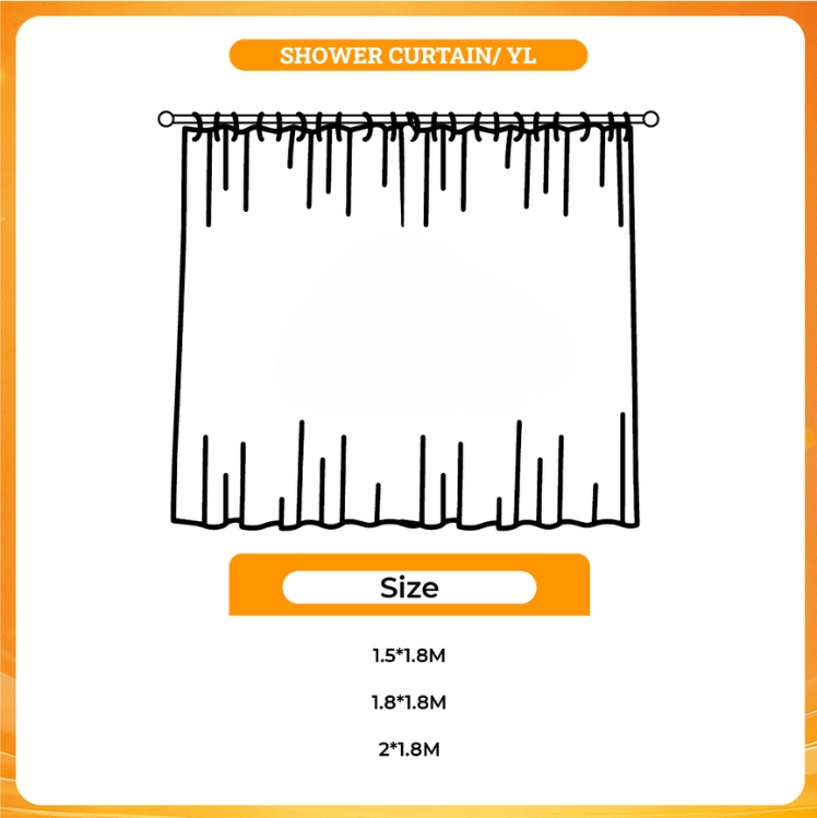 3D shower curtain - Sherlock Holmes Merch