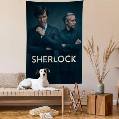 Movies Sherlock Holmes Unique Tapestry