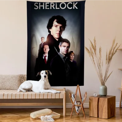 Hot Movies Sherlock Holmes Tapestry