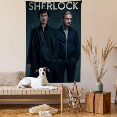 Hot Design Movies Sherlock Holmes Tapestry