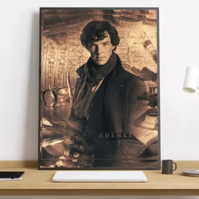 Hot Collection Sherlock Holmes Retro Wall Art