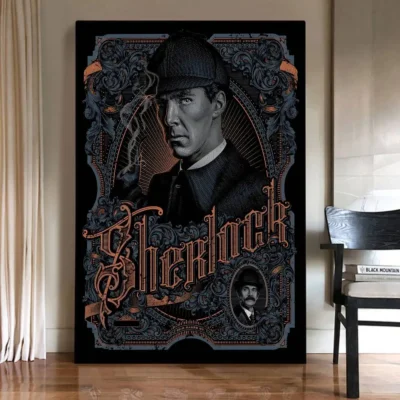Best Sherlock Holmes Vintgae Wall Art