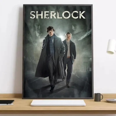 New Design Sherlock Holmes Retro Wall Art