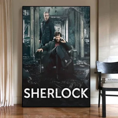 Sherlock Holmes Uniuqe Wall Art