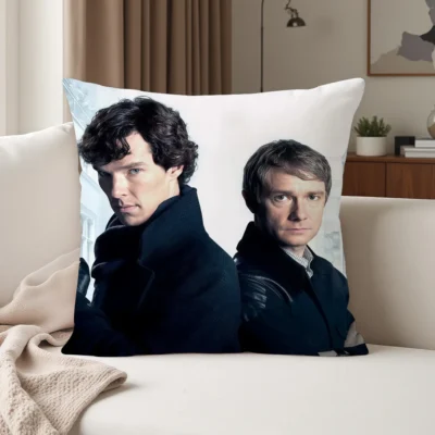 Movie Sherlock Holmes Throw Pillow