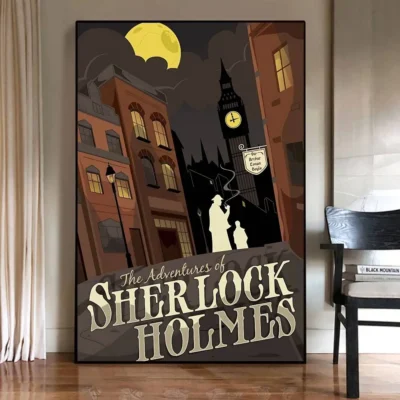 Sherlock Holmes Street Wall Art