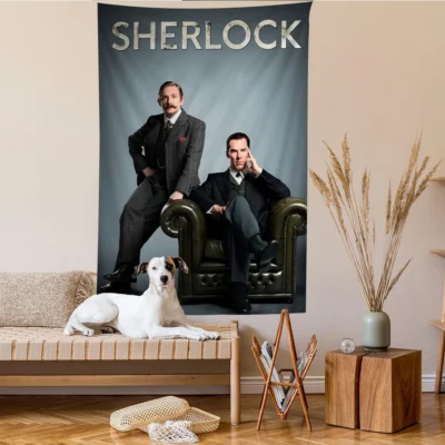 Hot Item Movies Sherlock Holmes Tapestry
