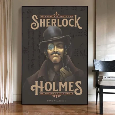 New Design Sherlock Holmes Wall Art