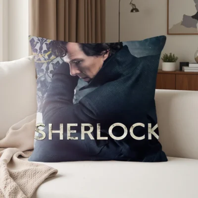 Hot DEsign Movie Sherlock Holmes Throw Pillow