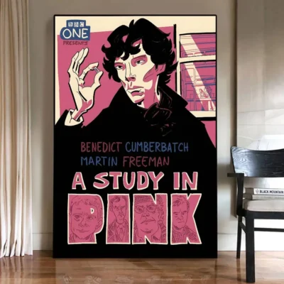 Sherlock Holmes Bassic Wall Art