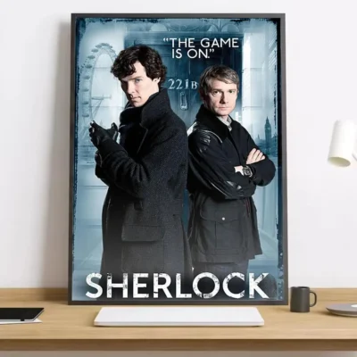 Best Selling Sherlock Holmes Retro Wall Art