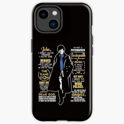 Sherlock Detective Quotes Iphone Case