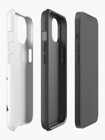 Alternative view of Sherlock Holmes Silhouette Iphone Case