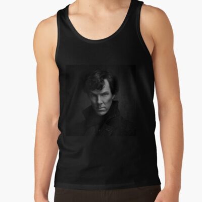 Alternative view of Hot Design Sherlock Holmes Tank Top