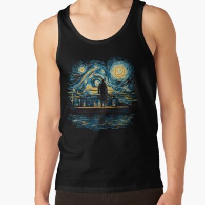 Starry Fall Sherlock Holmes Tank Top