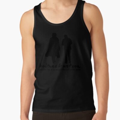 Alternative view of Sherlock Holmes And Watson Tank Top