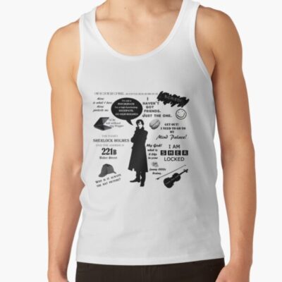 Sherlock Holmes Quotes Tank Top