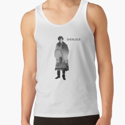 Sherlock Holmes Colorfull Tank Top
