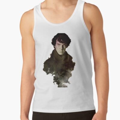 Alternative view of Hot Sherlock Holmes Classic Tank Top