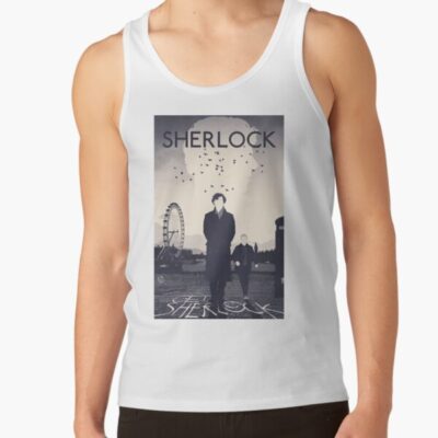 Minimalist Bbc Sherlock Design Tank Top