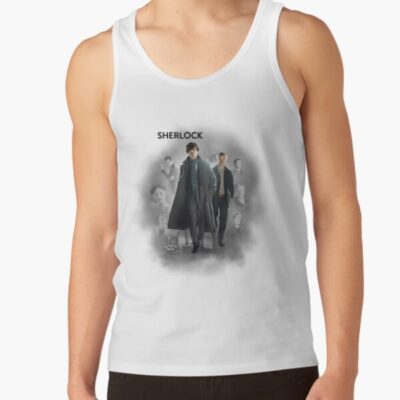 Alternative view of Best Sherlock Holmes Vintage Tank Top