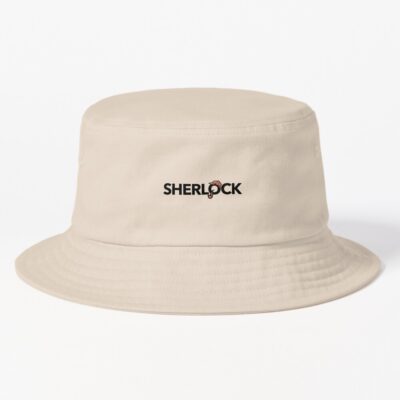 Sherlock Holmes Black Bucket Hat