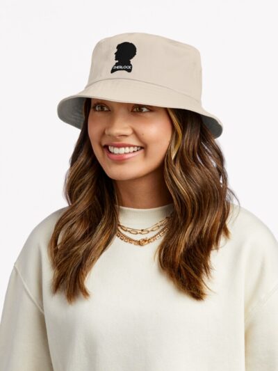 Alternative view of Sherlock Silhouette Bucket Hat