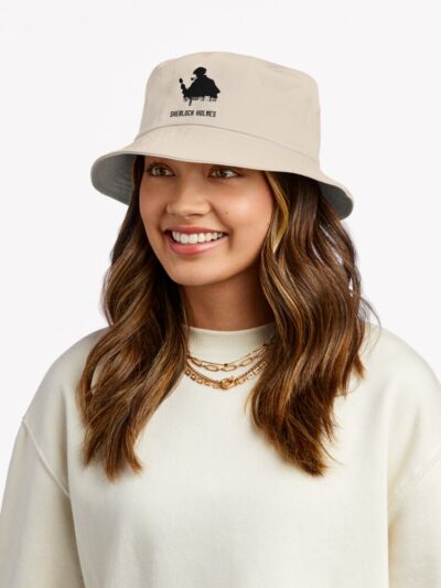 Alternative view of Sherlock Holmes Silhouette Bucket Hat