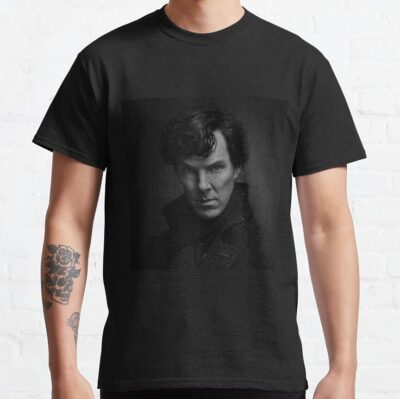 Alternative view of Hot Design Sherlock Holmes T-shirt