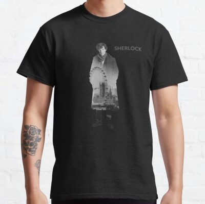 Alternative view of Sherlock Holmes Colorfull T-shirt