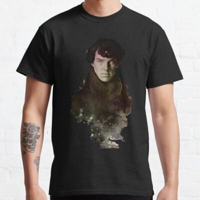 Alternative view of Hot Sherlock Holmes Classic T-shirt