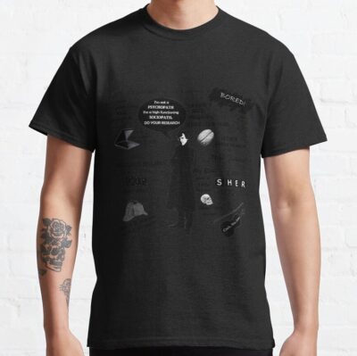 Alternative view of Sherlock Holmes Quotes T-shirt