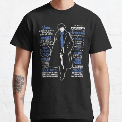 New Sherlock Holmes Retro T-shirt