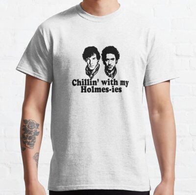 Alternative view of Chillin With My Sherlock Holmes T-shirt