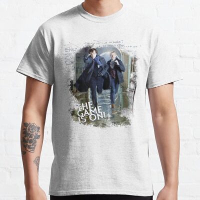 Sherlock The Game Is On T-shirt