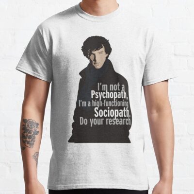 Sherlock Psychopath Sociopath T-shirt