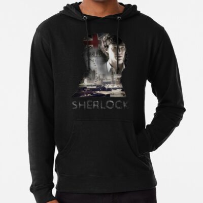 Alternative view of Sherlock Holmes Hoodie