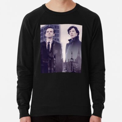 Alternative view of Sherlock Holmes X Moriarty Sweatshirt