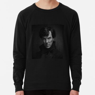 Alternative view of Hot Design Sherlock Holmes Sweatshirt