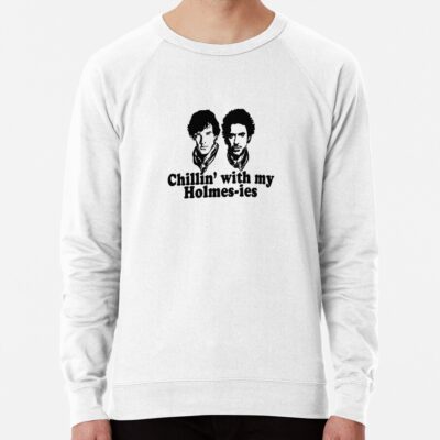 Alternative view of Chillin With My Sherlock Holmes Sweatshirt