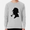 ssrcolightweight sweatshirtmensheather greyfrontsquare productx1000 bgf8f8f8 19 - Sherlock Holmes Merch