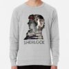 ssrcolightweight sweatshirtmensheather greyfrontsquare productx1000 bgf8f8f8 28 - Sherlock Holmes Merch