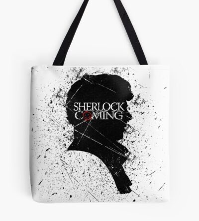 Sherlock Is Coming Tote Bag