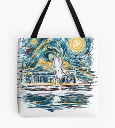 Starry Fall Sherlock Holmes Tote Bag