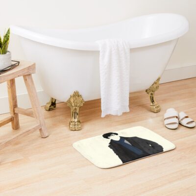 Alternative view of Sherlock Holmes Fan Art Bath Mat