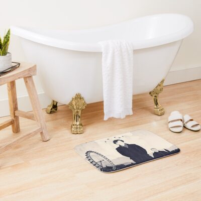 Alternative view of Sherlock Holmes Retro Bath Mat
