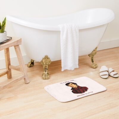 Alternative view of To A Great Mind Bath Mat