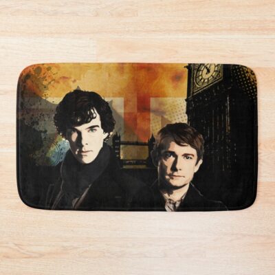 New DEsign Sherlock Holmes Bath Mat