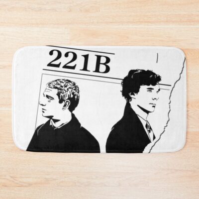 Sherlock Holmes Bassic Bath Mat