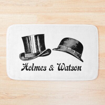 Holmes And Watson Bath Mat